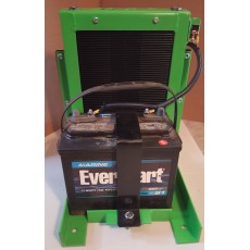 hd trans cooler with battery mount